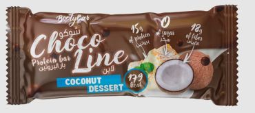 Bootybar Chocoline Protein Bar Coconut Dessert 50g